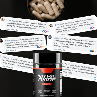 Oxido Nítrico SNAP®  | Más Circulación, Más Rendimiento, Más Placer.