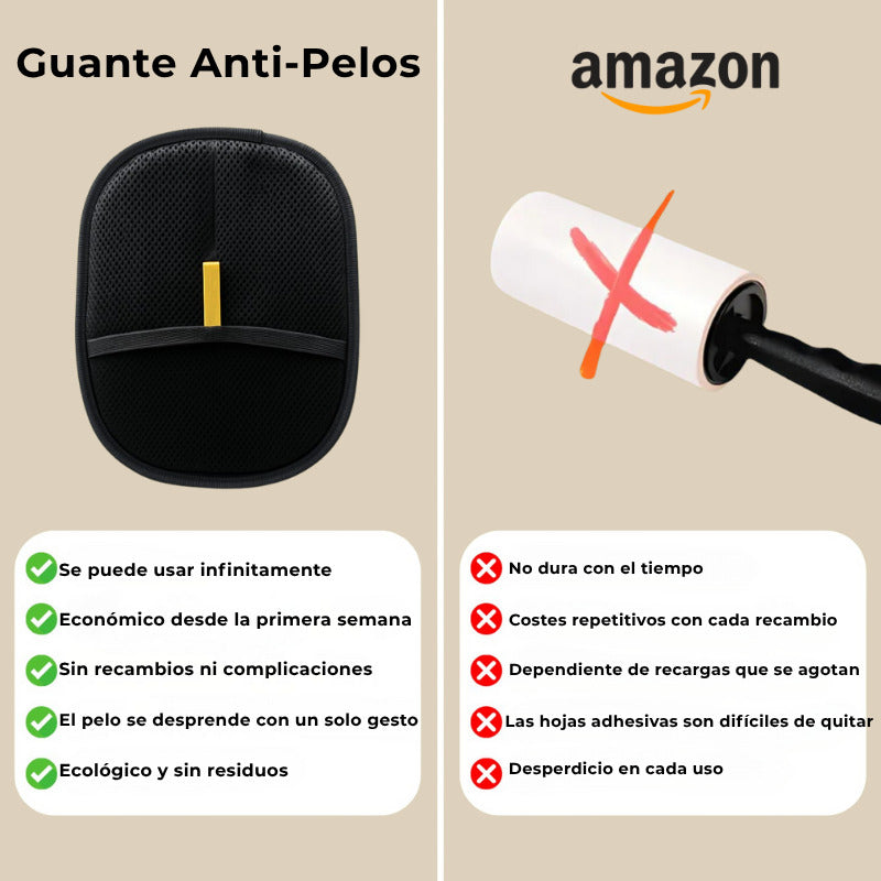 SoftPet™ - Guante Antipelos Reutilizable