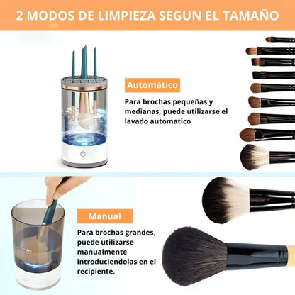 Limpiadora Brochas De Maquillajes Usb