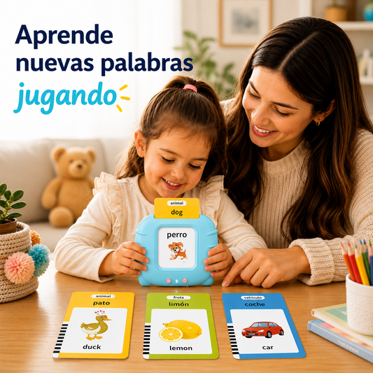 JUEGO LECTOR DE TARJETAS APRENDO INGLES