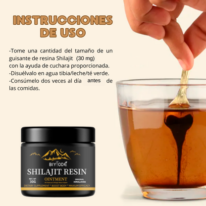 Shilajit BIYODE™ | Recupera tu Energía y Claridad Mental