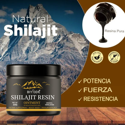 Shilajit BIYODE™ | Recupera tu Energía y Claridad Mental